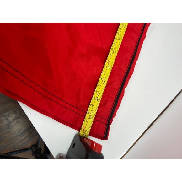 Red Shorts Athletic Pockets w/Elastic Fully Lined Sz XL Drawstring-Faded Glory - Picture 13 of 15